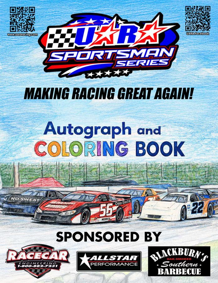 2026 UARA Sportsman Coloring Book cover